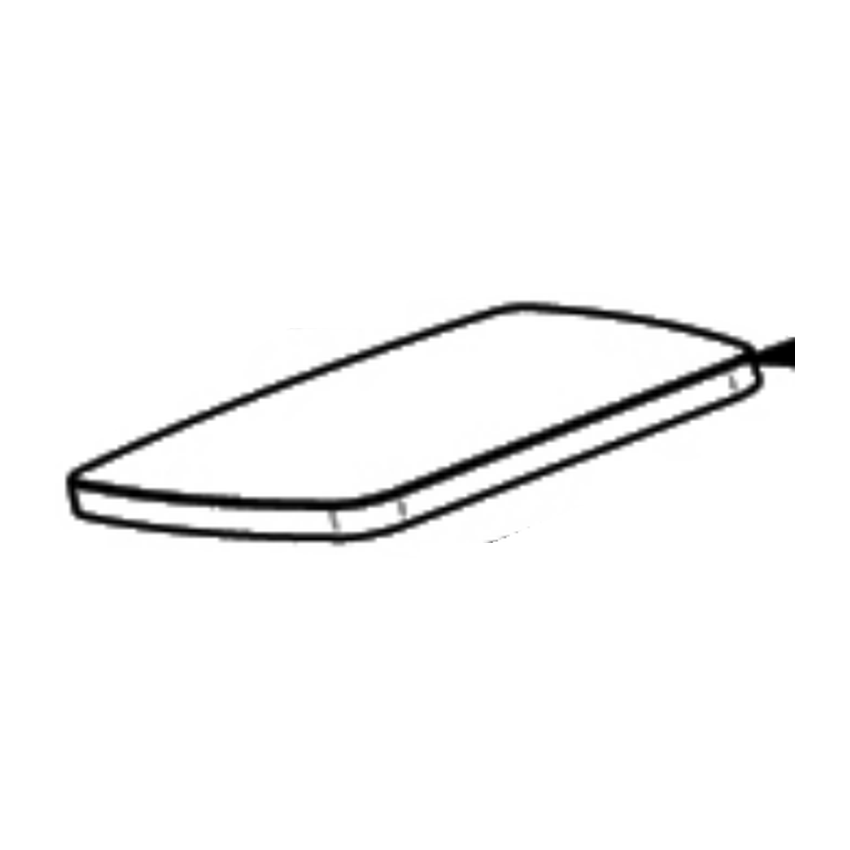 IPC MPVR12278 CT5 transparent dashboard cover — parts diagram reference 13