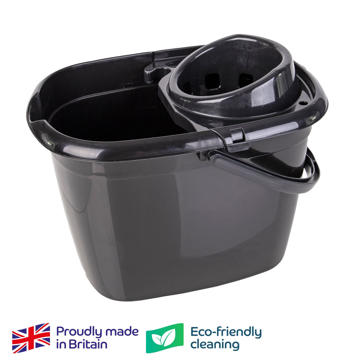 14L Recycled Great British Bucket & Wringer - Commercial Cleaning Machines Ltd