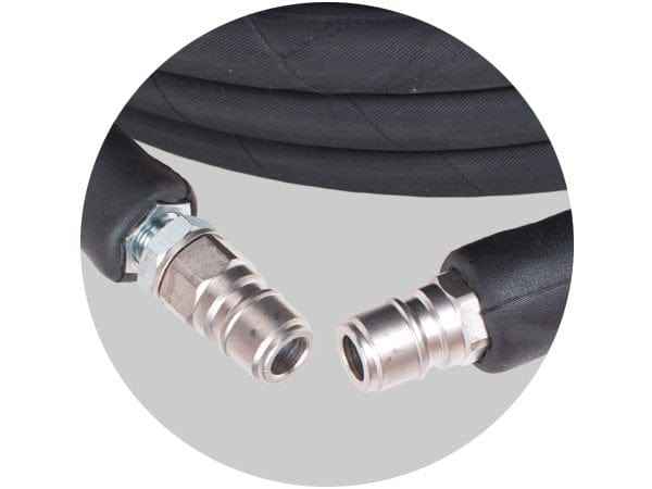 3/8" AR31 QR High Pressure 1 Wire Rubber Hose - 40 Meter Quick Release Hose - Commercial Cleaning Machines Ltd