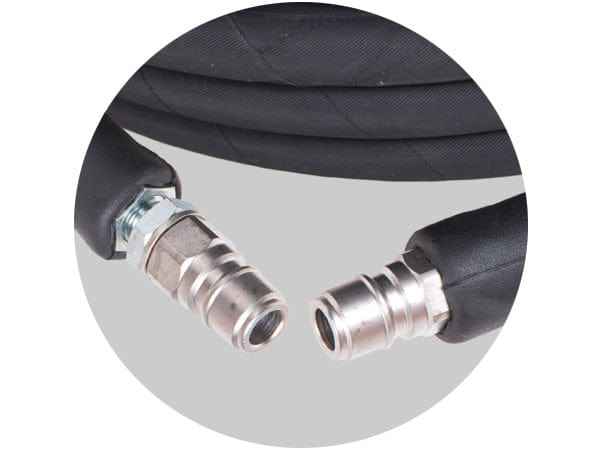3/8" ARS350 QR High Pressure 2 Wire Rubber Hose - 40 Meter Pressure Washer Hose - Commercial Cleaning Machines Ltd