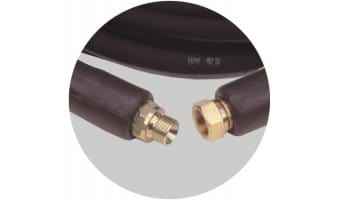3/8" BSPF & BSPM High Pressure 2 Wire Rubber Hose - 400Bar - 10 Meter Pressure Washer Hose - Commercial Cleaning Machines Ltd