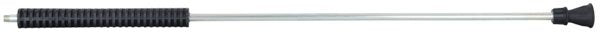 900mm Straight Lance - Zinc Plated, Screw On Nozzle Protector 1/4" BSPM
