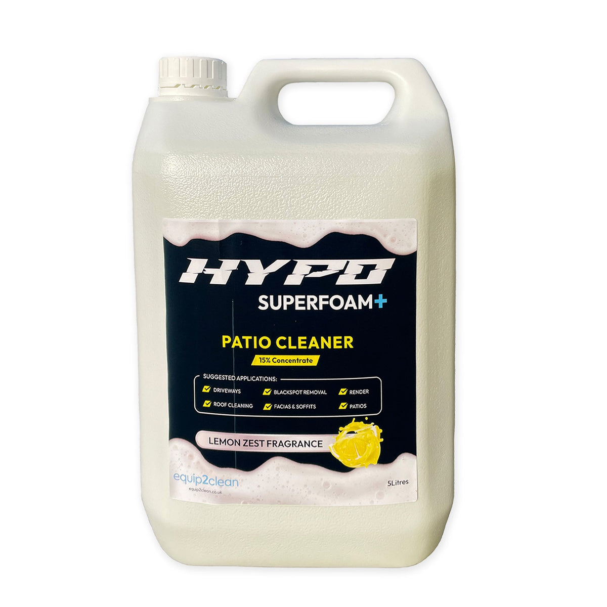 Hypo SuperFoam+ Patio Cleaner Softwash Solution – 5L