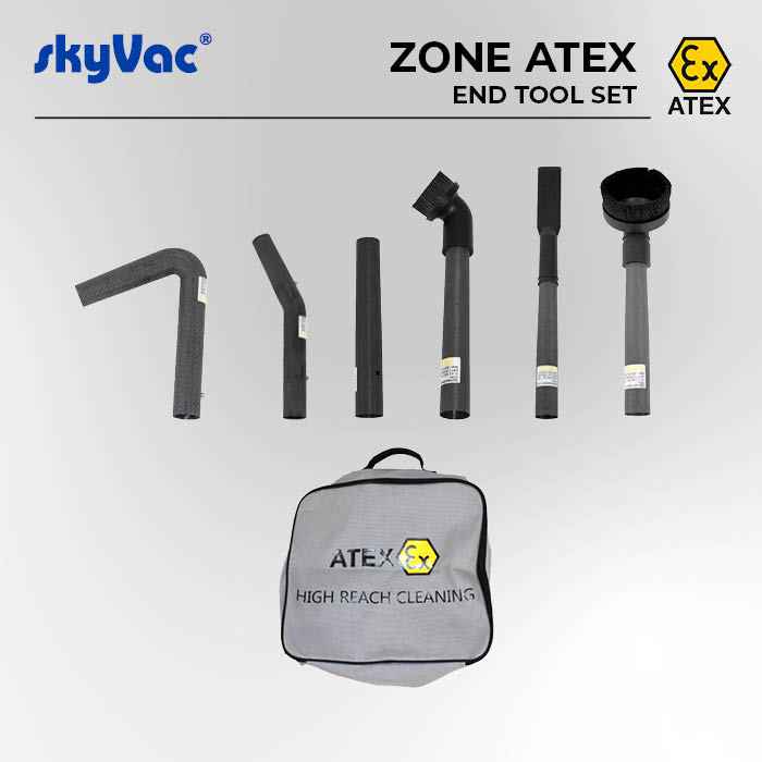 SkyVac ATEX End Tool Package with Safety Locking System