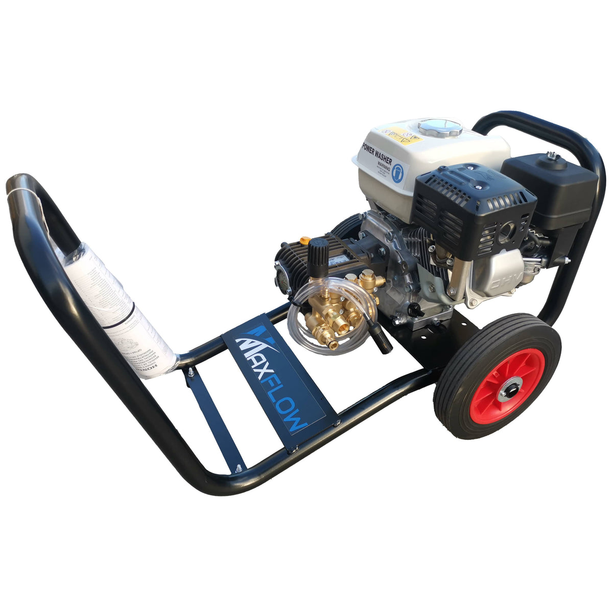 Maxflow Domestic Pressure Washer - Honda GX200 12 LPM Low Profile Frame
