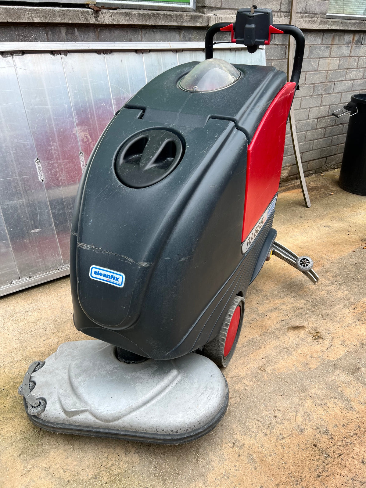 Used Cleanfix RA605 24 inch Twin Brush Scrubber Dryer