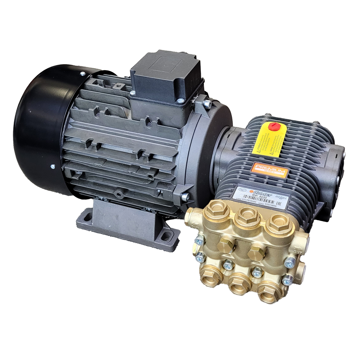 Maxflow Industrial Motor Pump – 400V 15 LPM 200 Bar Comet Pump
