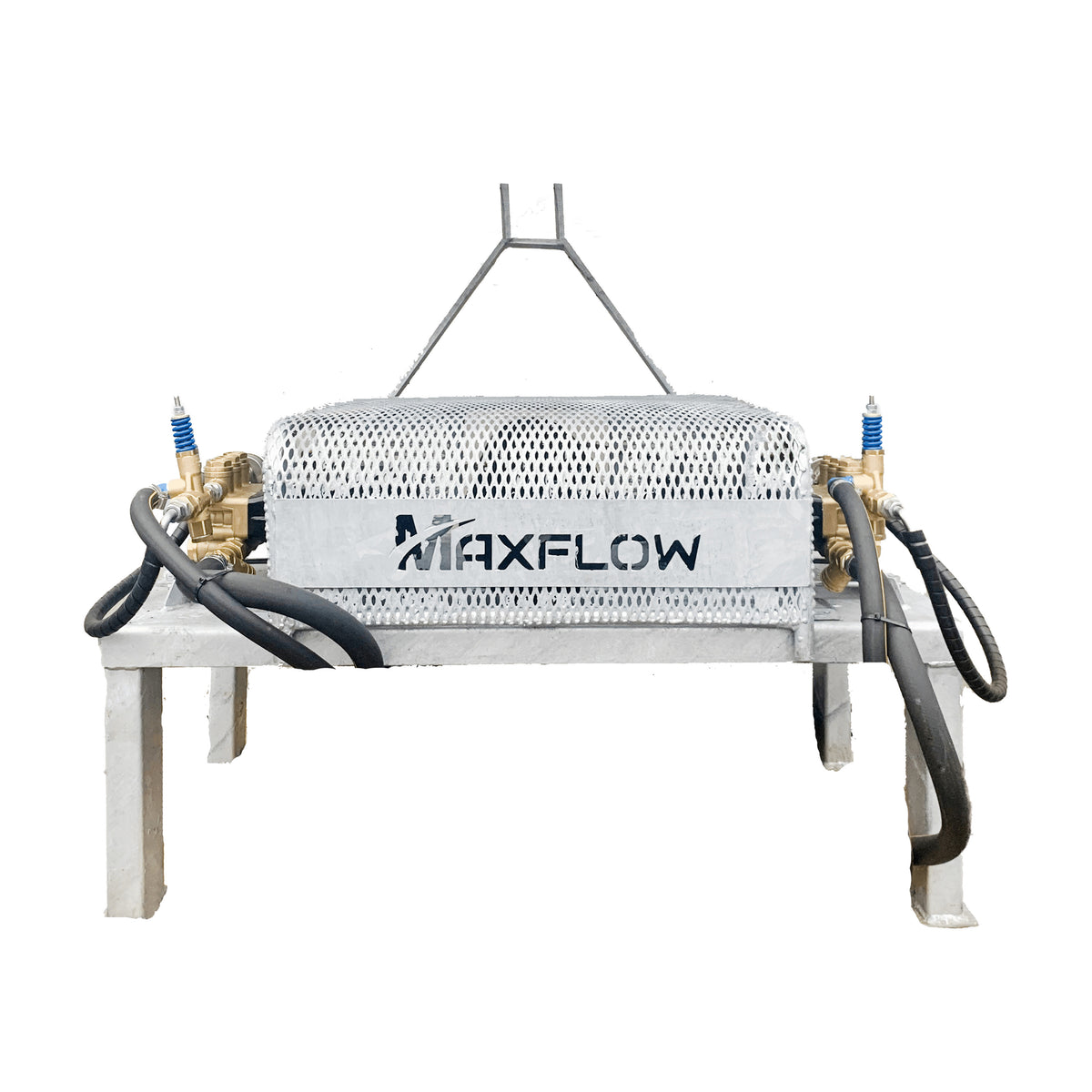 Maxflow Industrial Twin PTO Pressure Washer – x2 30 LPM 200 Bar Hawk Pump