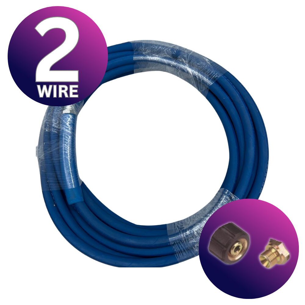 Astrox 3 8 M22 BSP 2 Wire High Pressure Blue Non Marking Hose 400bar astrox-3-8-m22-bsp-2-wire-high-pressure-blue-non-marking-hose-400bar