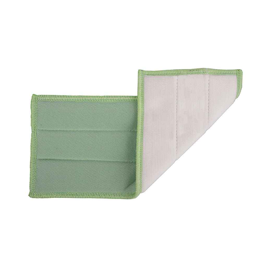 Cleano Glass Microfibre Pad Green - Pack of 5 - Commercial Cleaning Machines Ltd