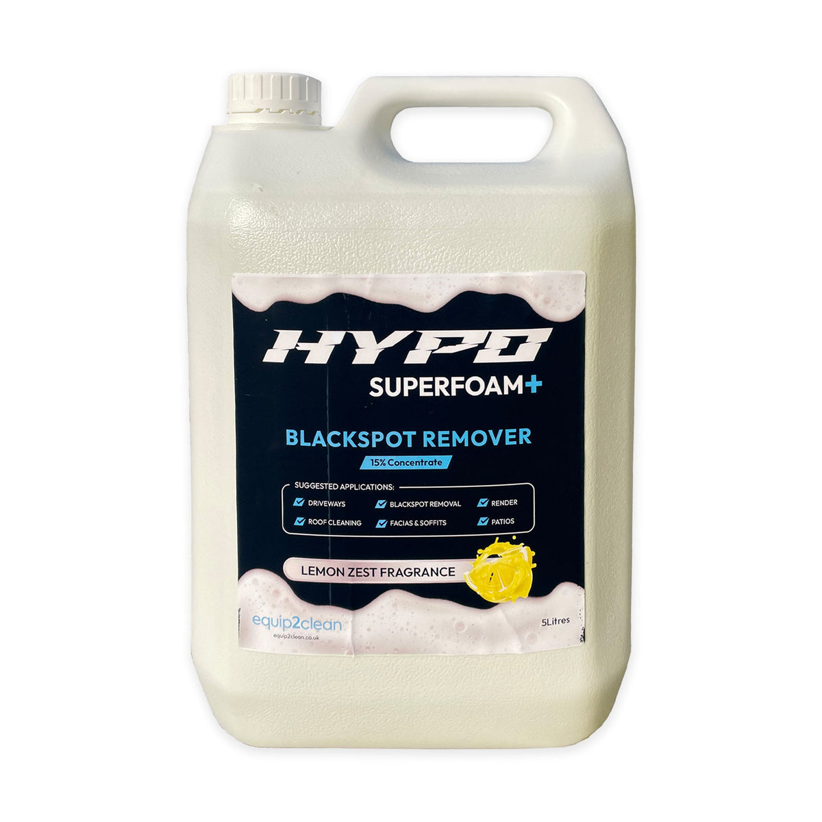Hypo SuperFoam+ Blackspot Remover Softwash Solution – 5L