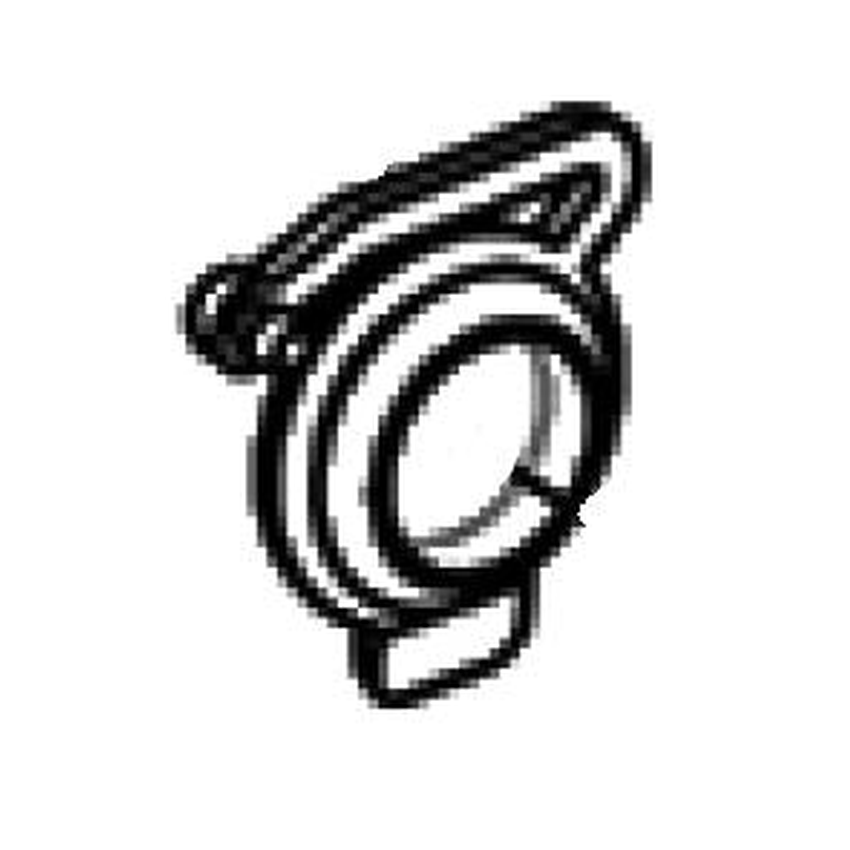 IPC MPVR12282 CT5 recovery-tank drain cap — parts diagram reference 1