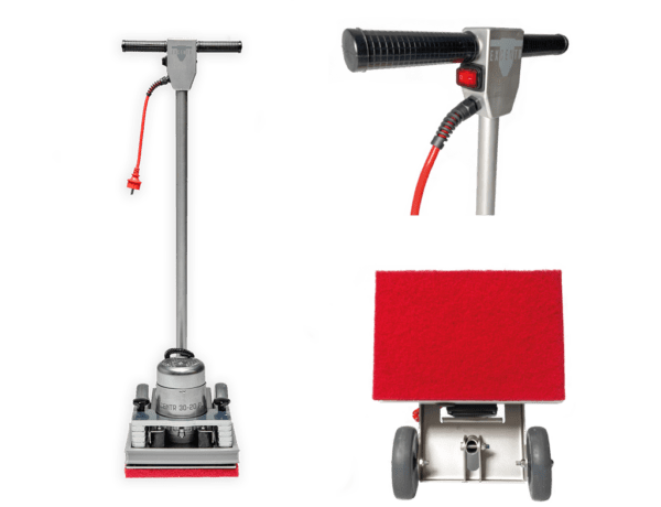 Excentr 30-20+ - Stainless Steel 30cm Mains Powered Hard Floor Cleaning Machine - Commercial Cleaning Machines Ltd