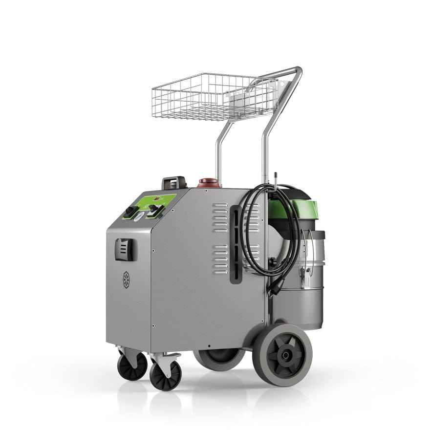 IPC SG-48 Professional Heavy Duty Vacuumated Steam Cleaner - 8 bar - Commercial Cleaning Machines Ltd