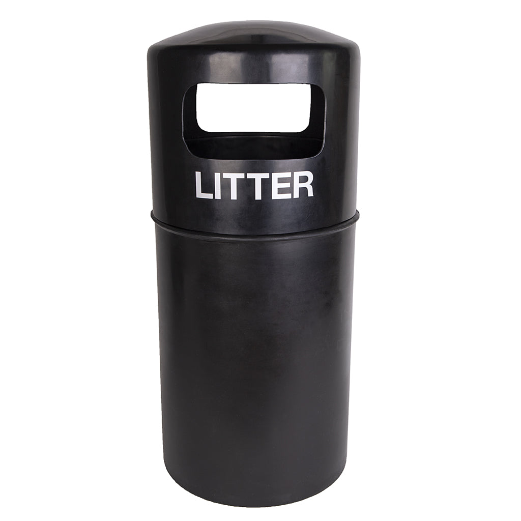 Outdoor Bin With Plastic Liner - Commercial Cleaning Machines Ltd