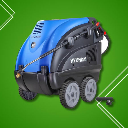 Commercial and industrial hot water pressure washers