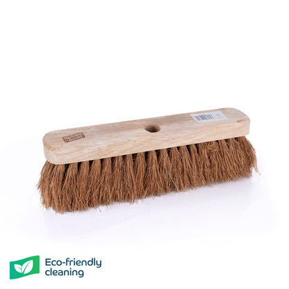 11.5" Flat Wooden Broom Head Only - Box of 12 - Commercial Cleaning Machines Ltd