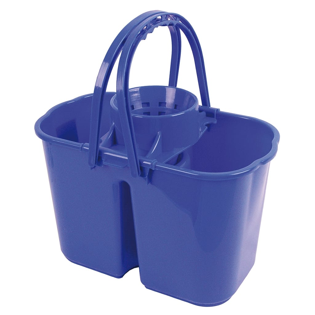 14L Double Bucket & Wringer - Box of 10 - Commercial Cleaning Machines Ltd