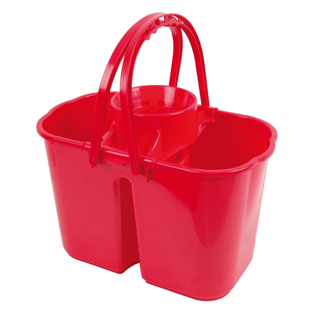14L Double Bucket & Wringer - Box of 10 - Commercial Cleaning Machines Ltd