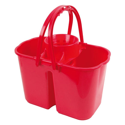 14L Double Bucket & Wringer - Box of 10 - Commercial Cleaning Machines Ltd