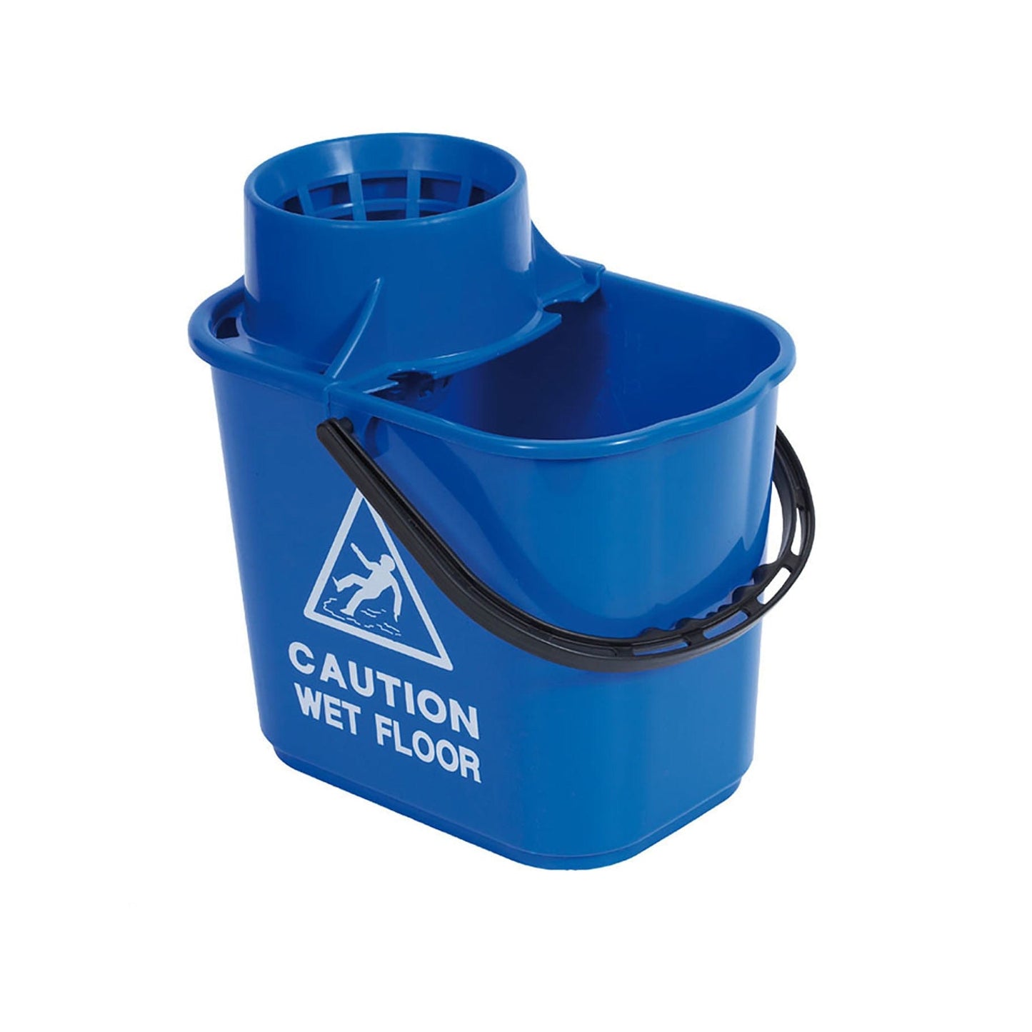 15L Professional Bucket & Wringer- - Box of 10 - Commercial Cleaning Machines Ltd