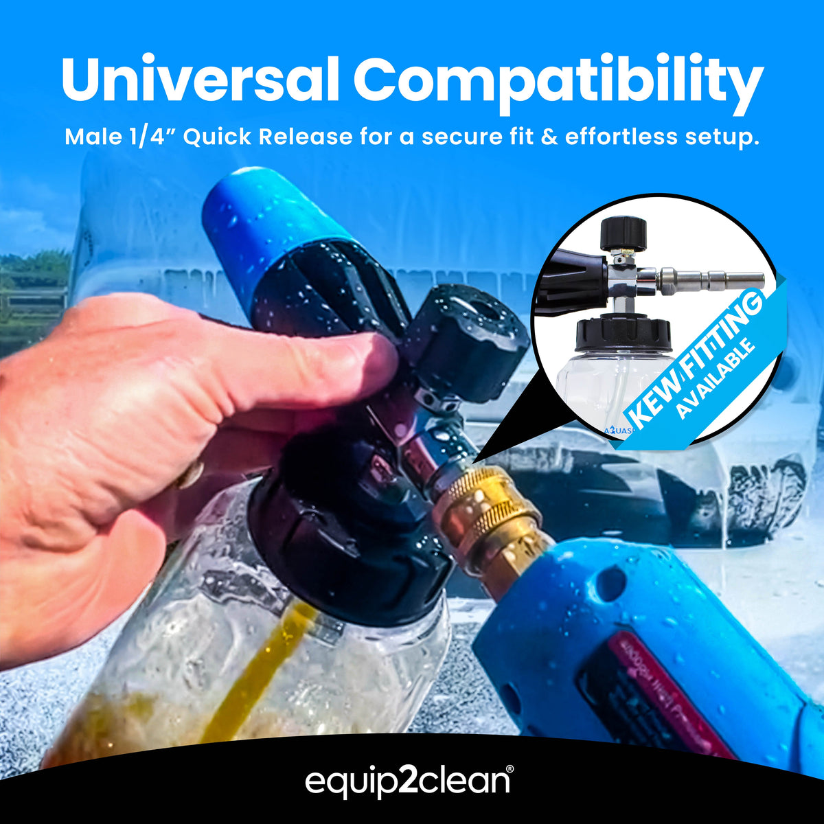 Equip2clean Aquaspray® Snow Foam Cannon