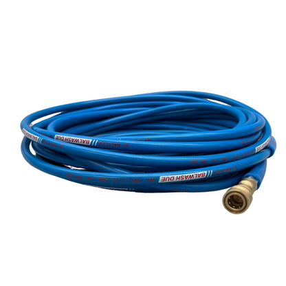 Astrox 25ft Smooth Carpet Cleaner Solution Hose With QR Fittings - Commercial Cleaning Machines Ltd