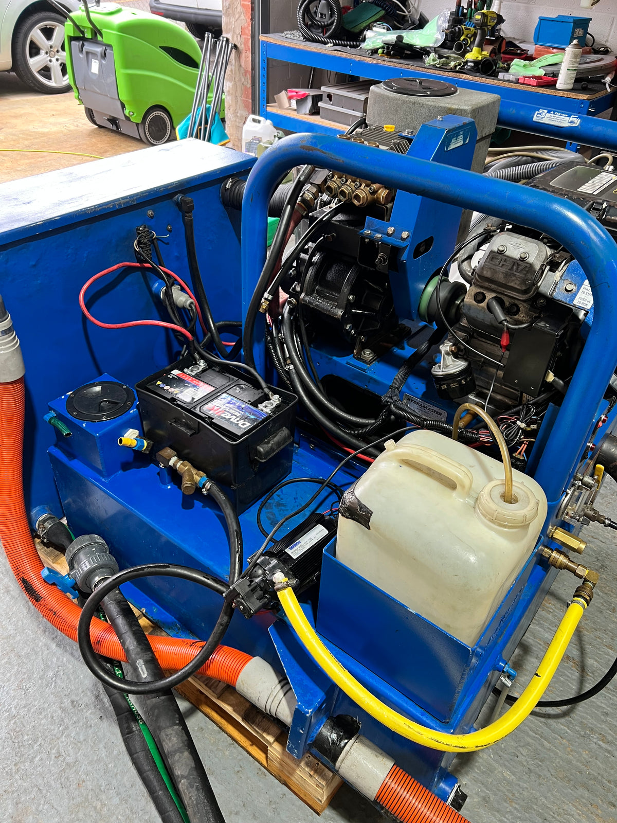 Hydramaster Spitfire 3.2 Truck Mounted Industrial Carpet Cleaning Machine