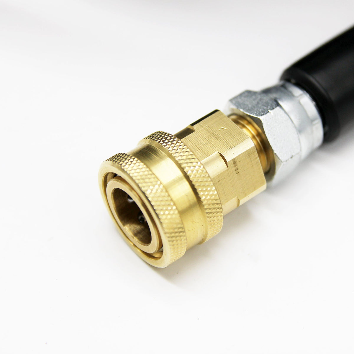 Kiam Products Heavy Duty 5/16" Pressure Washer Hose - 3/8" Male & Female Quick Release, 250 Bar/3750 PSI Rated