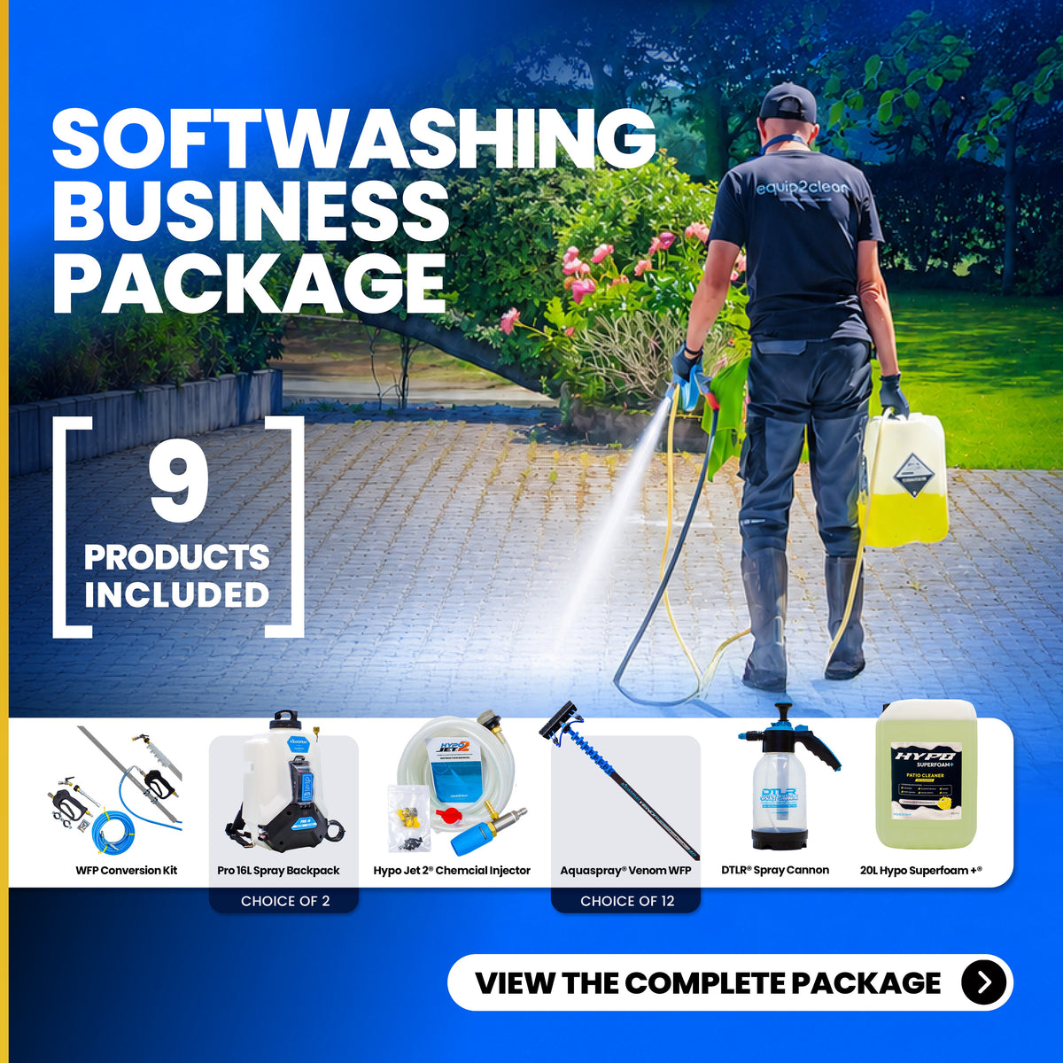 Softwashing Starter Bundle