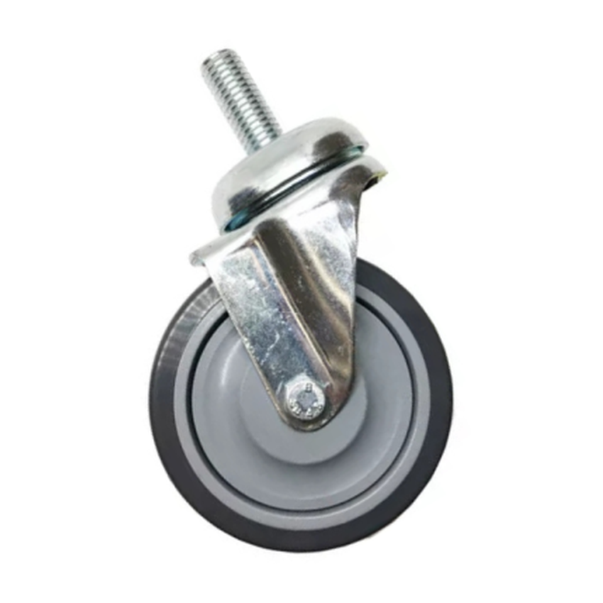 IPC RTRT00632 80mm swivel castor with threaded stem