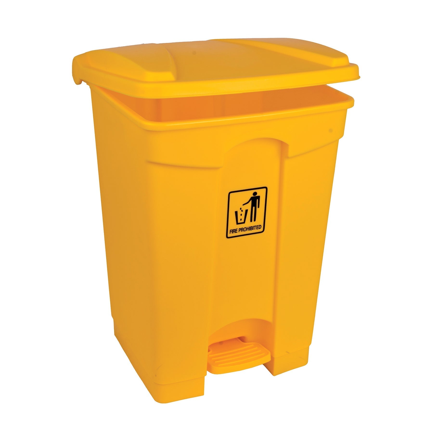 45L Polypropylene Pedal Bin - Commercial Cleaning Machines Ltd