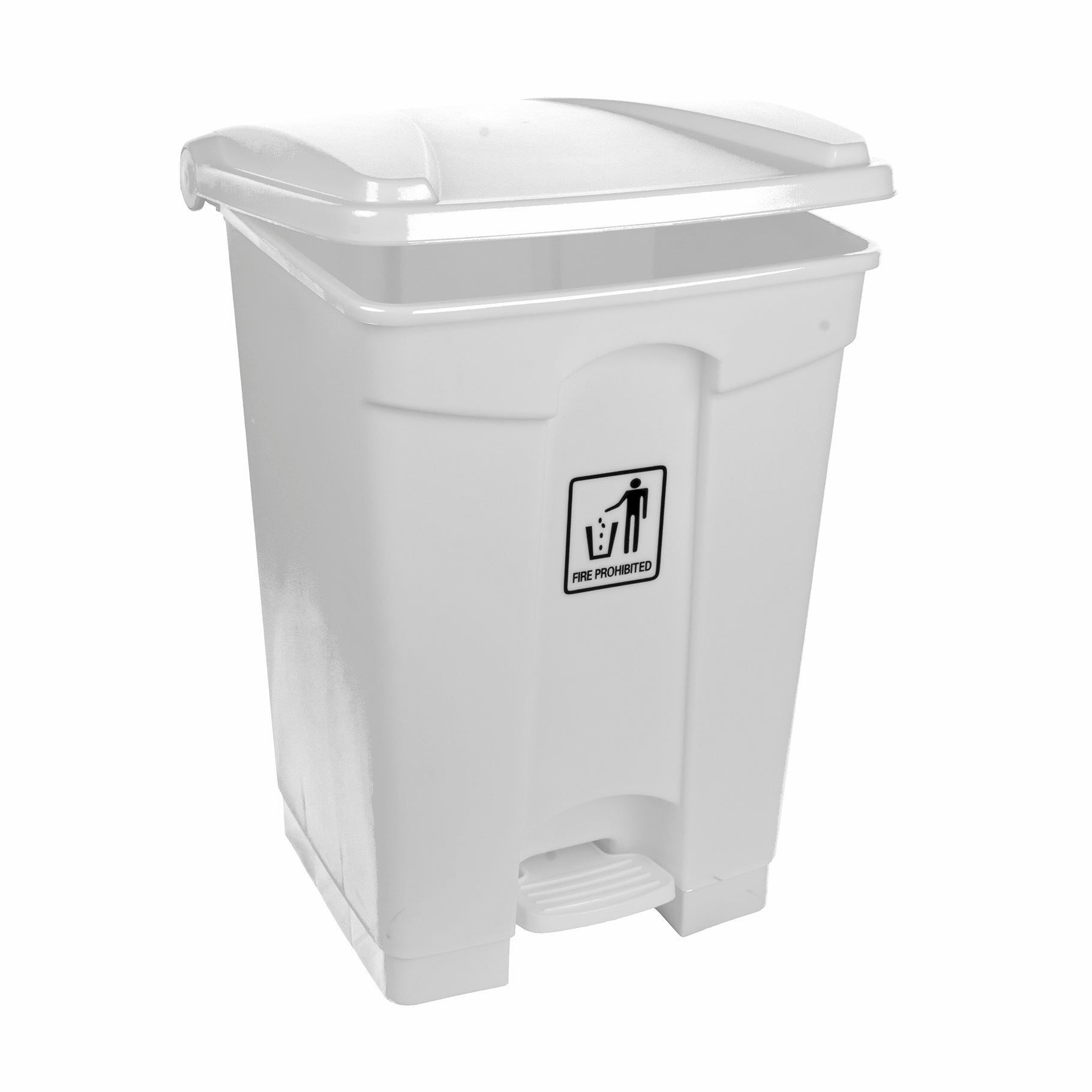 45L Polypropylene Pedal Bin - Commercial Cleaning Machines Ltd