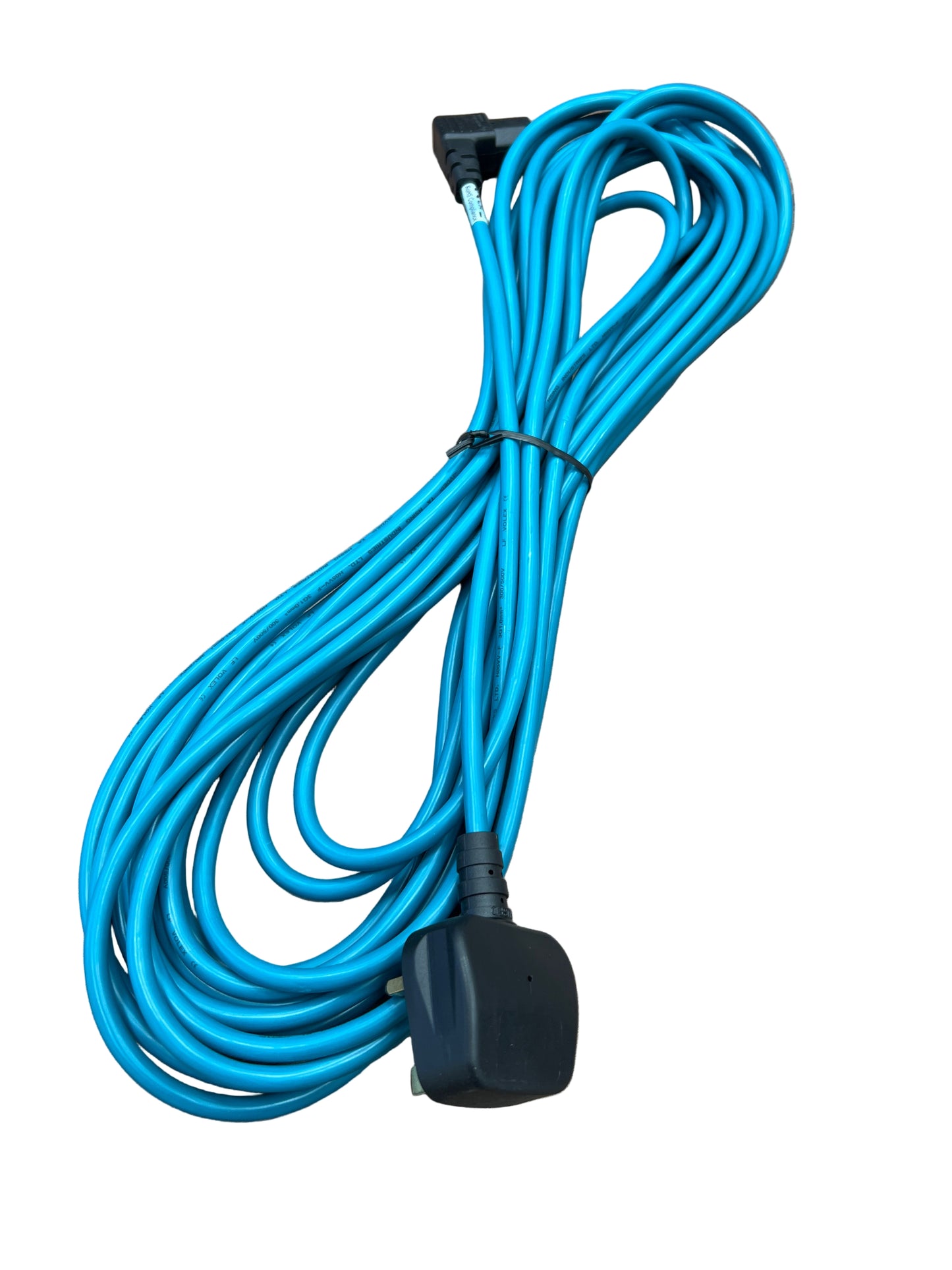 Genuine Truvox Power Cord Uk Teal To Fit Multiwash Pro 240, Multiwash Pro 340, Multiwash Pro 440 Models