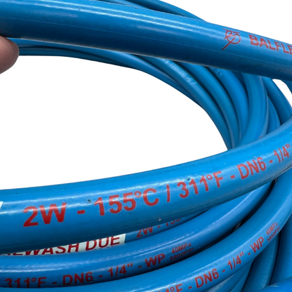 Astrox 25ft Smooth Carpet Cleaner Solution Hose With QR Fittings - Commercial Cleaning Machines Ltd