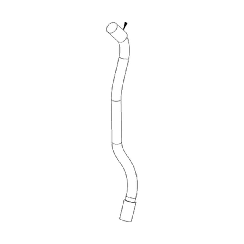 IPC KTRI04702 CT80 suction hose — parts diagram reference 1
