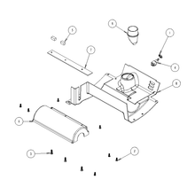 Truvox 05-3728-0000 bottom cover kit - exploded parts diagram