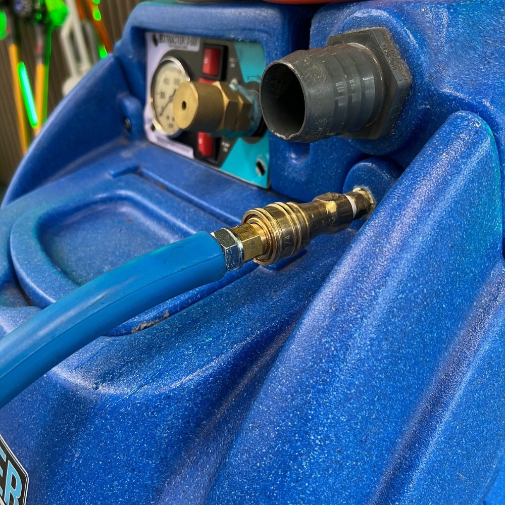 Astrox 25ft Smooth Carpet Cleaner Solution Hose With QR Fittings - Commercial Cleaning Machines Ltd