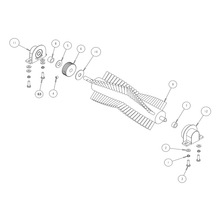 Truvox 05-3423-0000 brush drive assembly - exploded parts diagram