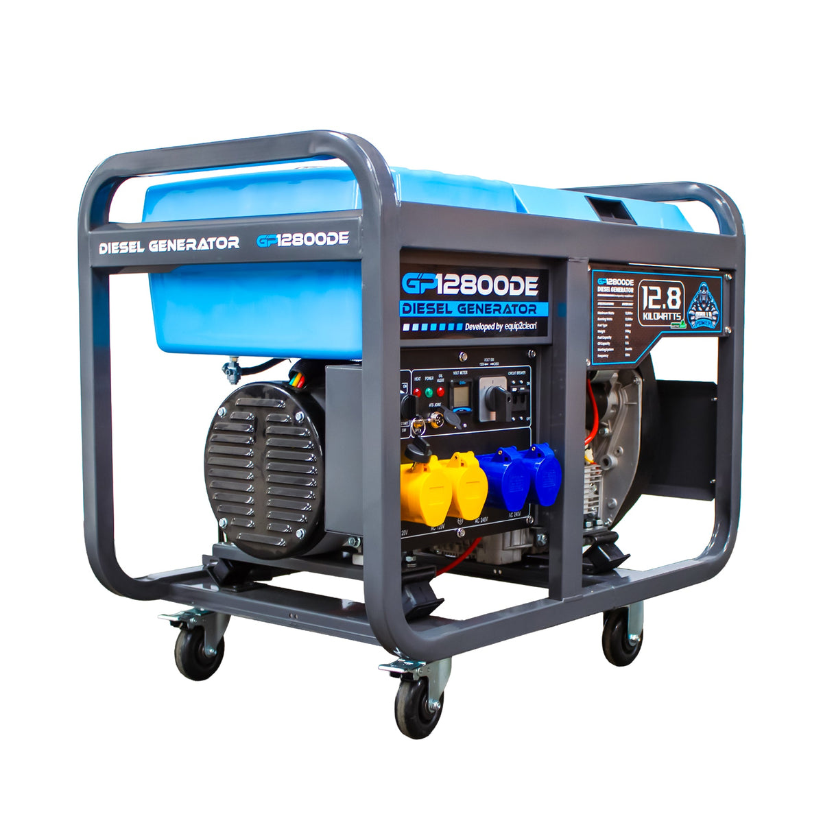 Gorilla Power GP12800DE Diesel Generator with Key Start