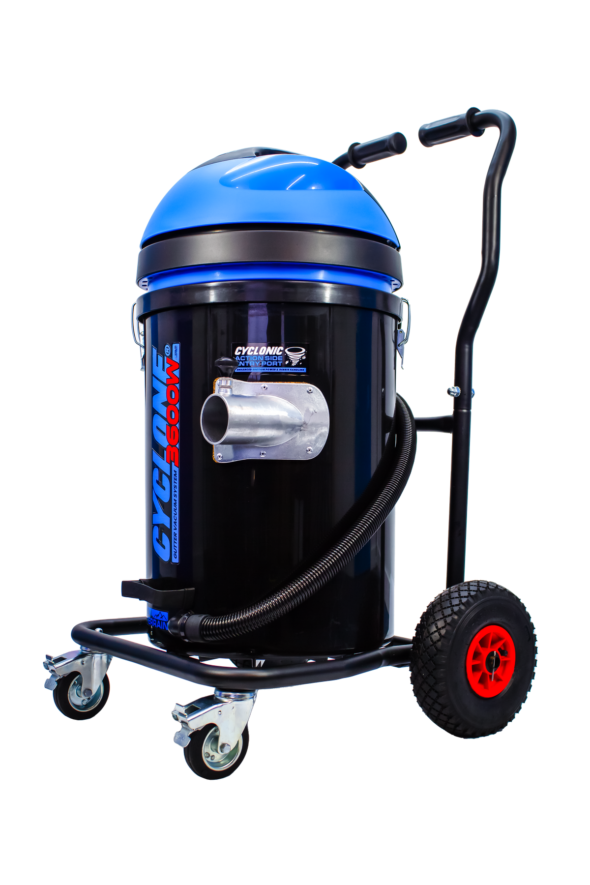Kiam Products Kiam CYCLONE® All Terrain Gutter Vacuum System 3600W 76L Polypropylene (Black)
