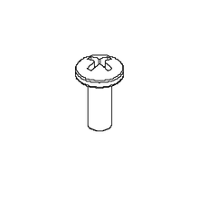 Truvox 00-0512-0013 M5 x 12 pozi pan head screw stainless steel - parts diagram
