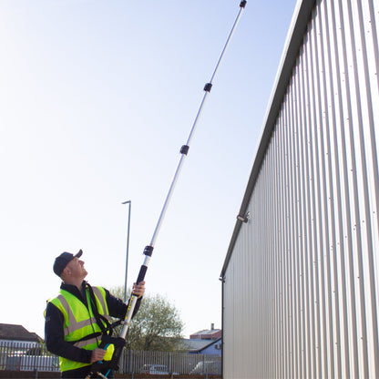 Kiam Products AquaReach Pro 5.4m (18') LIGHTWEIGHT Telescopic Lance with FREE HARNESS
