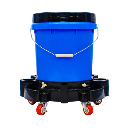 Equip2clean DTLR® Grit Guard Wash bucket with Trolley