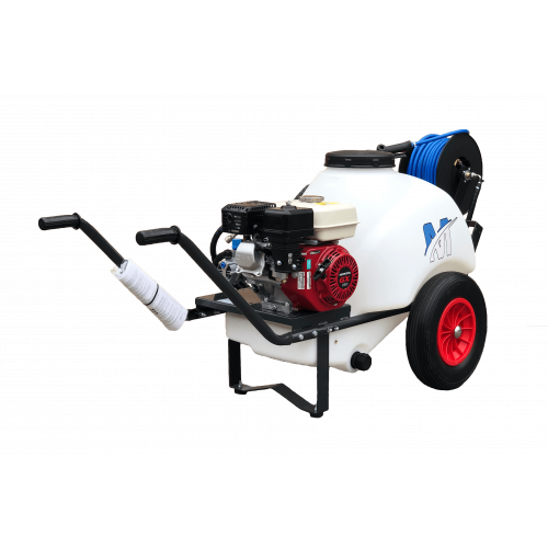 Maxflow Semi-Industrial Softwash Mini Bowser System - Honda GX160 12 LPM + 30M Reel