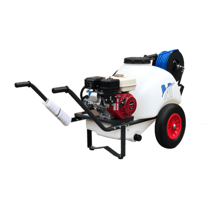 Maxflow Semi-Industrial Softwash Mini Bowser System - Honda GX160 12 LPM + 30M Reel