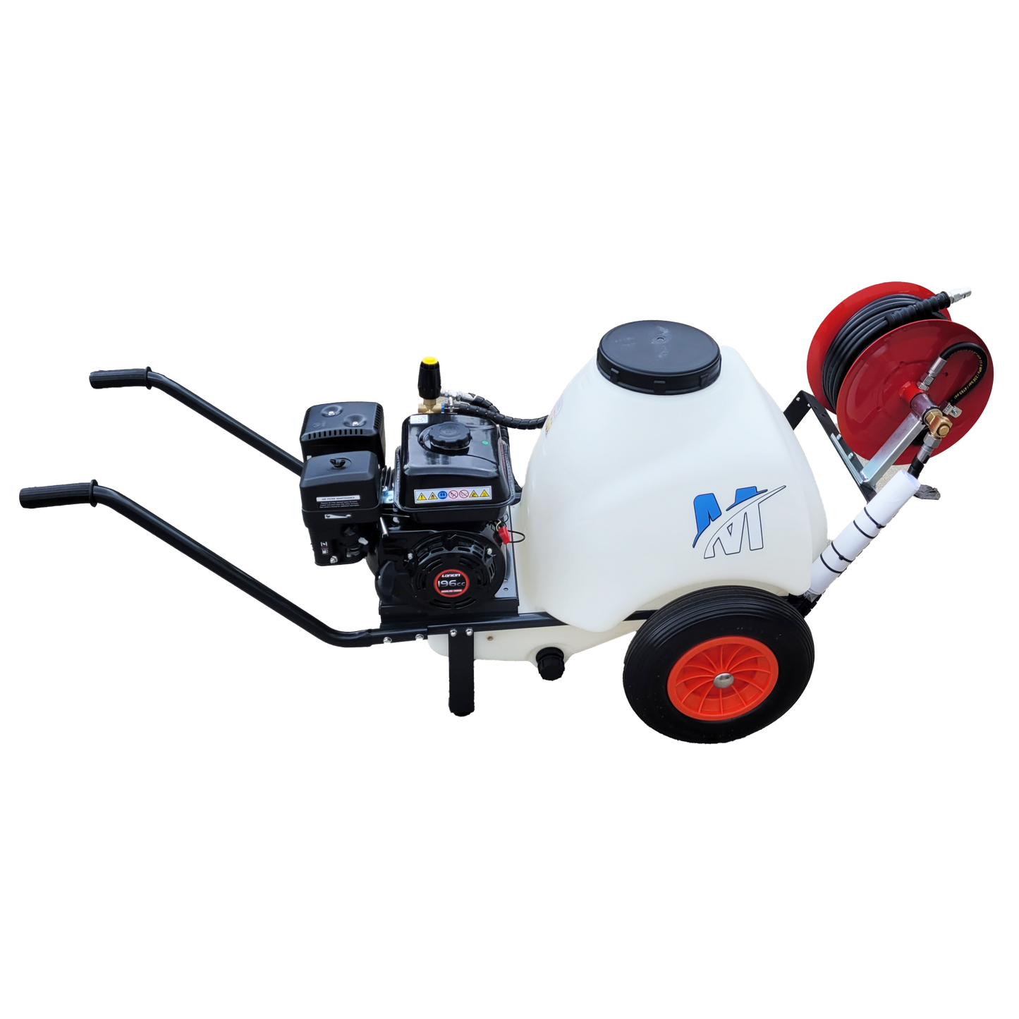 Maxflow Industrial Mini Bowser System - Loncin G200 14 LPM + 20M Reel