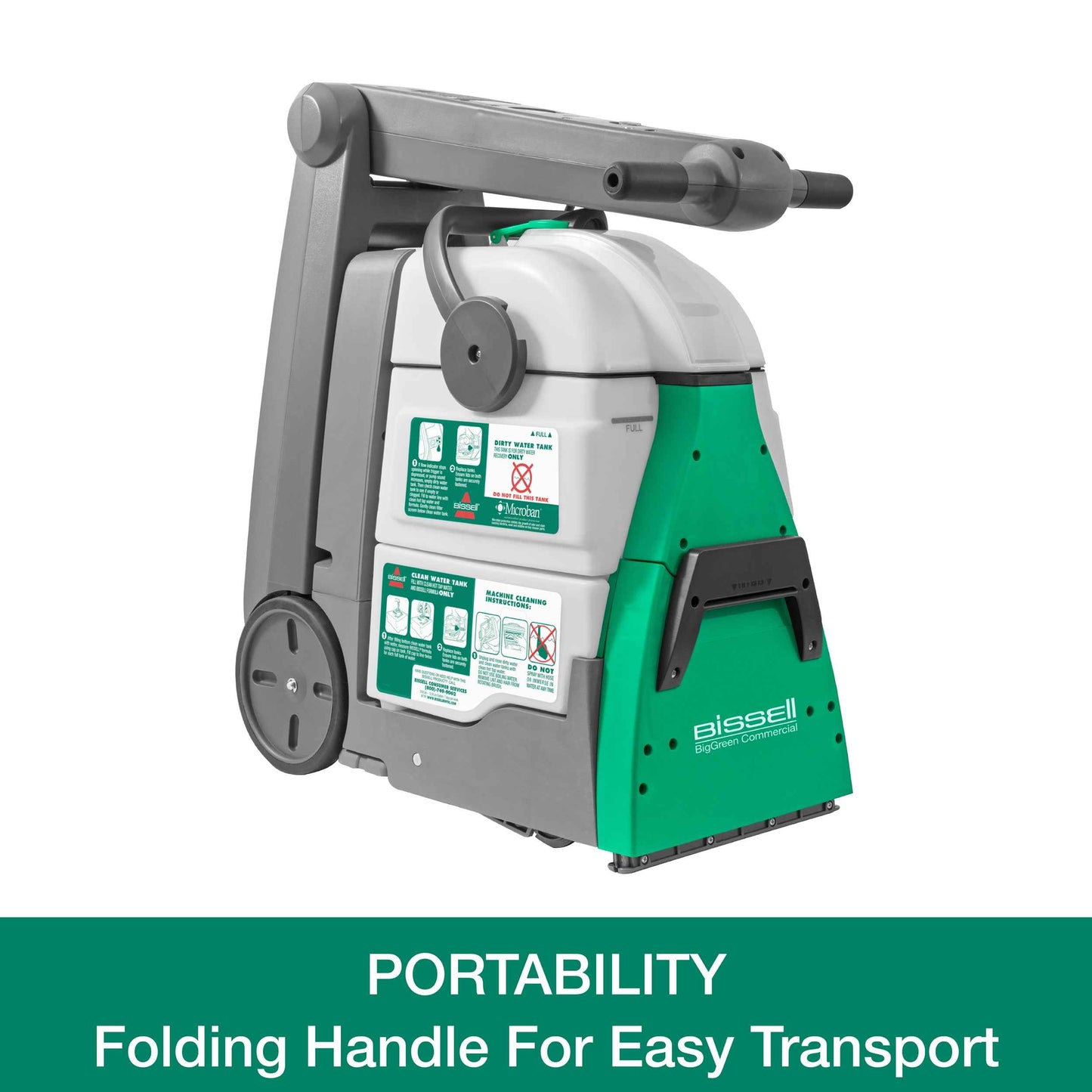 Bissell DC100 Commercial Upright Carpet Cleaning Machine WIth Upholstery Tool