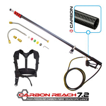 Kiam Products Carbon Reach 7.2 Metre Telescopic Carbon Fibre Lance