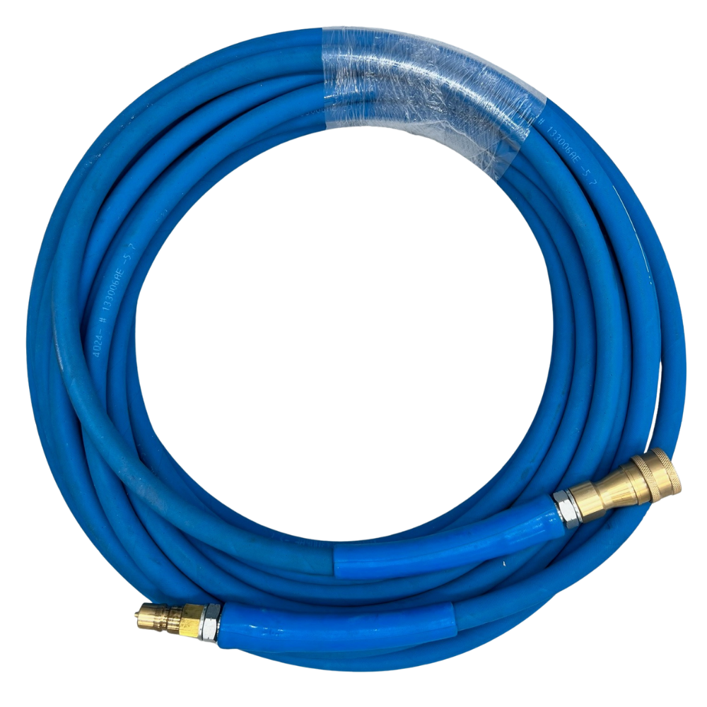 Astrox 85ft Rough Textured Carpet Cleaner Solution Hose With QR Fittings